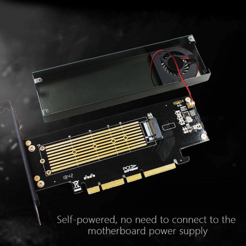 Dây Cáp Chuyển Đổi M.2 NVMe Sang PCIE3.0 GEN3 Chuyên Dụng Cho Thẻ Máy Tính M.3