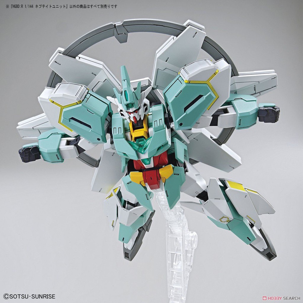 Mô Hình Gundam HG NEPTEIGHT UNIT Bandai 1/144 Hgbd Build Divers Re: Rise Đồ Chơi Lắp Ráp Anime Nhật