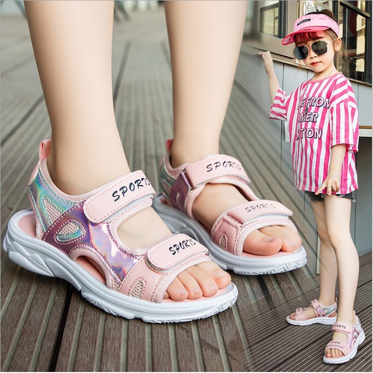 Sandal bé gái - giày đi học bé gái phong cách Hàn Quốc - GHQ55