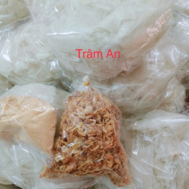 [Mã 267FMCGSALE giảm 8% đơn 500K] Combo 1kg rìa phơi sương, 100g hành phi, 100g muối tỏi