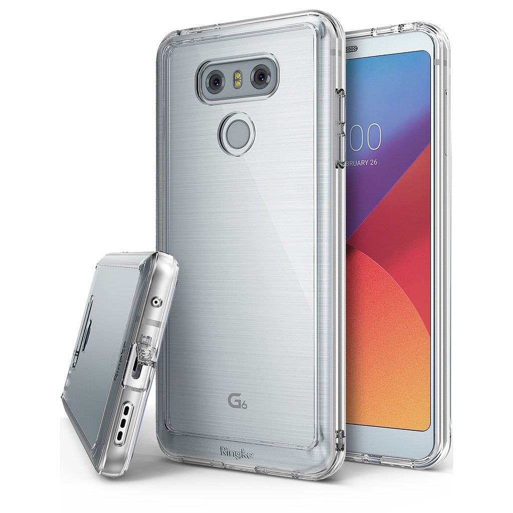 Ốp lưng Ringke Fusion LG G6 - Hàng nhập khẩu Hàn Quốc (Nhiều màu)