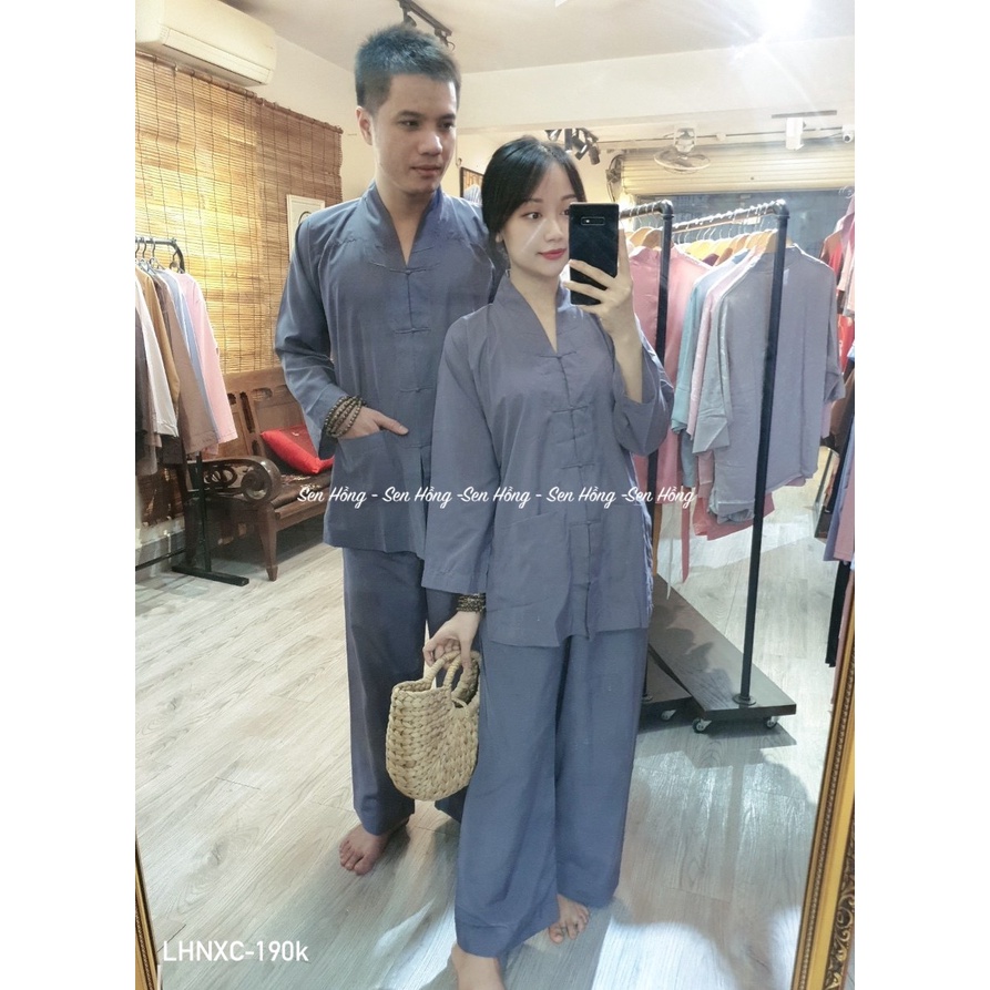 [LOẠI 1] ĐỒ LAM ĐI CHÙA BIG SIZE # quần áo Phật tử nam nữ # mẫu la hán truyền thống