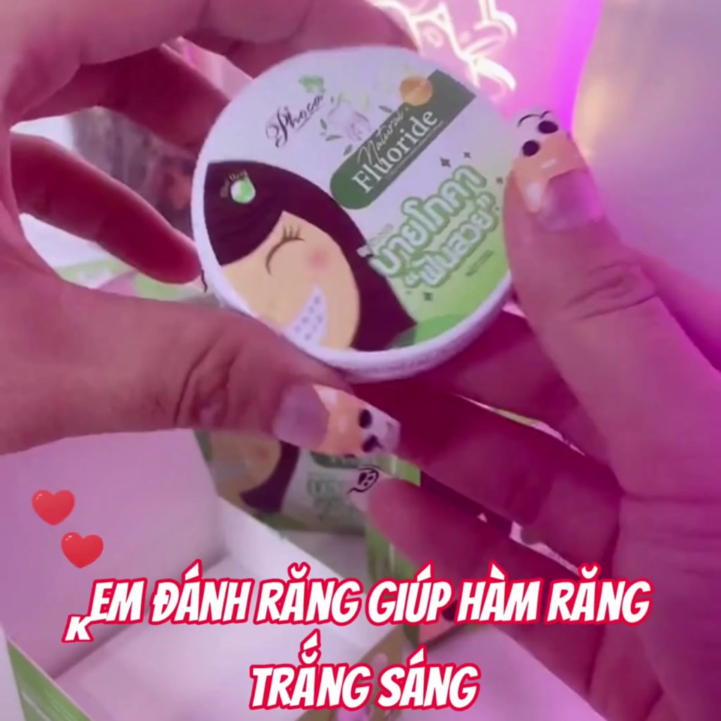 Kem đánh răng thảo dược BY PHOCA Thái Lan 25g giúp răng trắng sáng, hơi thở thơm mát | BigBuy360 - bigbuy360.vn