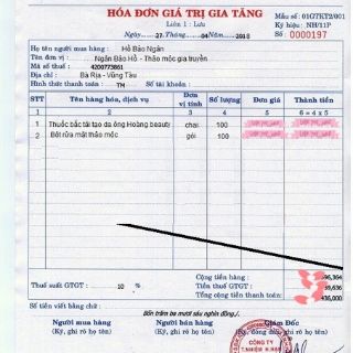 Mặt nạ thuốc bắc handmade