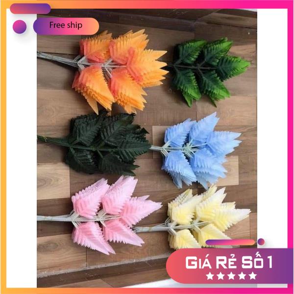 Bó 20 lá dương xỉ_ hoa giả, hoa lụa