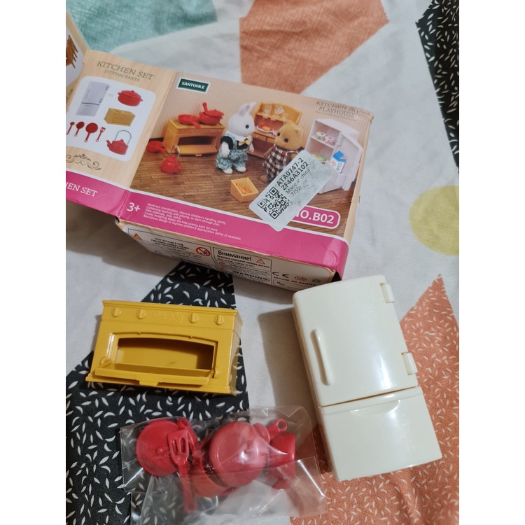 Bộ Nội Thất Nhà Búp Bê Tỉ Lệ 1: 12