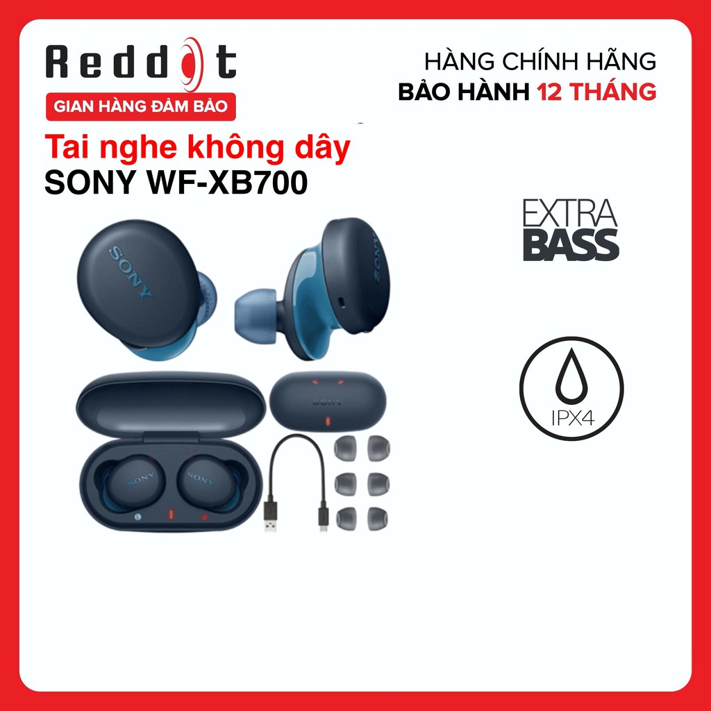 Tai Nghe Bluetooth True Wireless Sony WF-XB700