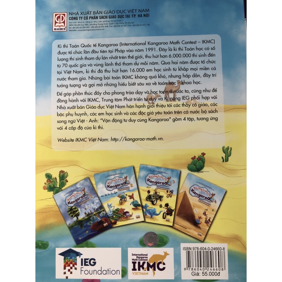 Sách - Vận động tư duy cùng Kangaroo 3