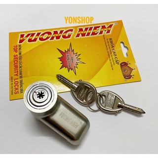  Khoá Đĩa Xe Máy Chìa   8 Cạnh   Chống Trộm Hàng Cao Cấp Hiệu VƯƠNG NIỆM 