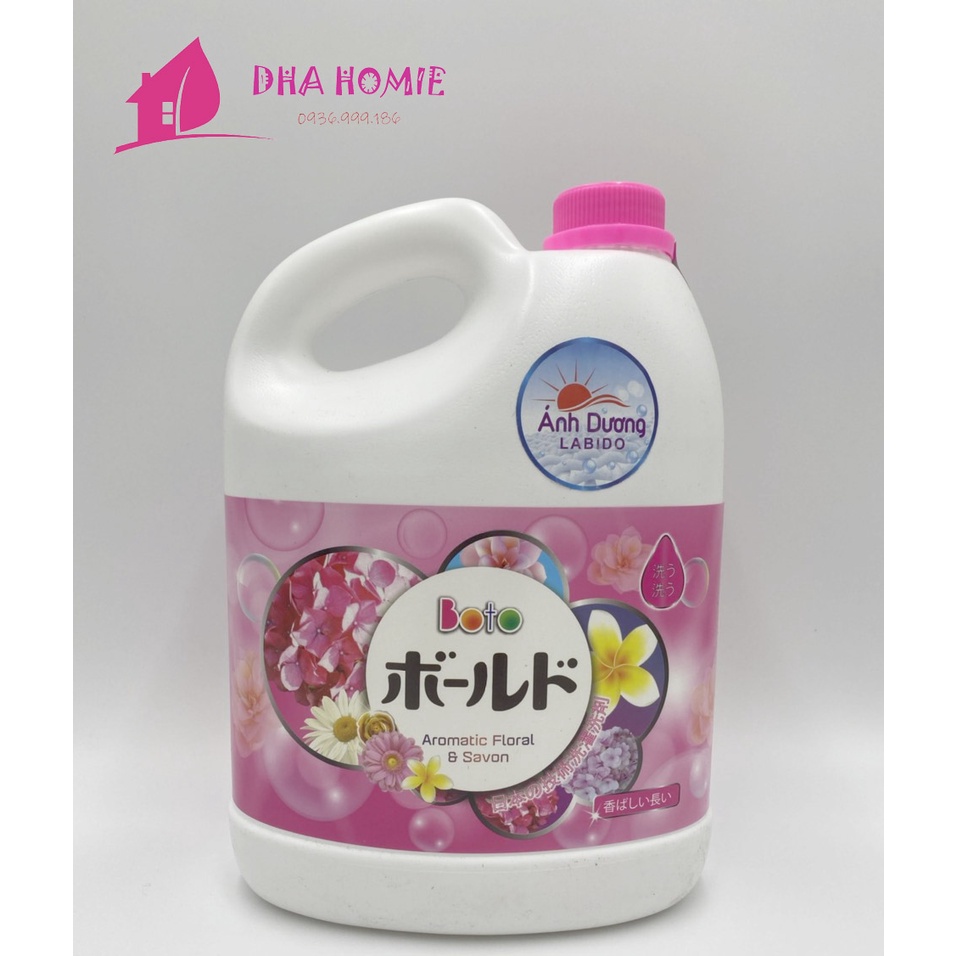 NƯỚC GIẶT BOTO ÁNH DƯƠNG - CÔNG NGHỆ NHẬT BẢN TRẮNG SÁNG VƯỢT TRỘI LƯU HƯƠNG NHẸ NHÀNG THƠM LÂU