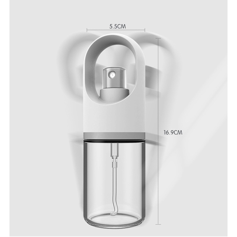 Bình Xịt Dầu Bằng Thủy Tinh Có Tay Cầm Nhấn