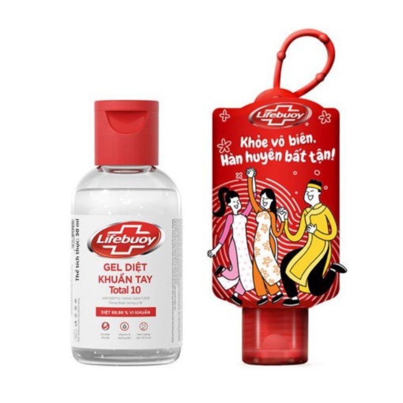 Gel rửa tay khô Lifebuoy 50ml kèm vỏ/100ML/235ML/500ML
