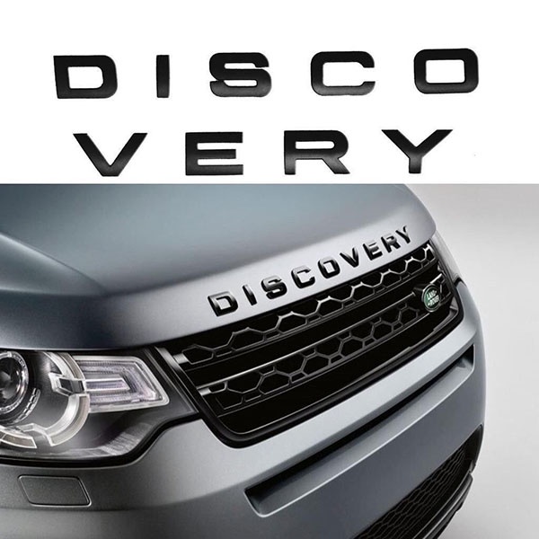 Decal Tem Chữ Discovery 3D Dán Trang Trí Ô Tô