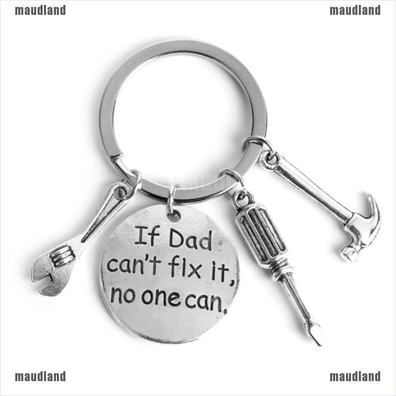 Móc Khóa Khắc Chữ 'If Dad Can' 't Fix It No One Can' 'Làm Quà Tặng Ngày Của Cha