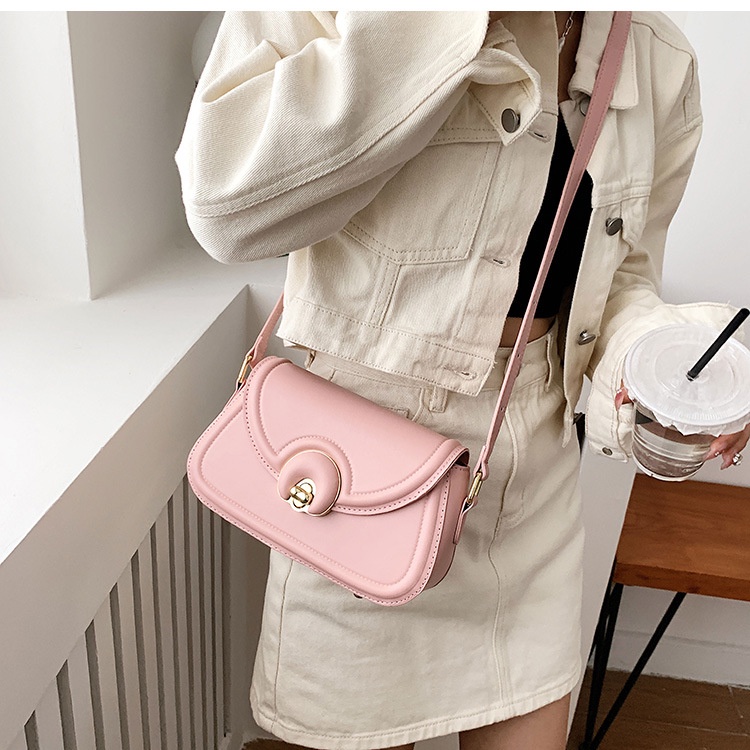 Túi Đeo Chéo Một Bên Vai Hình Vuông Nhỏ Chất Lượng Cao Cho Nữ