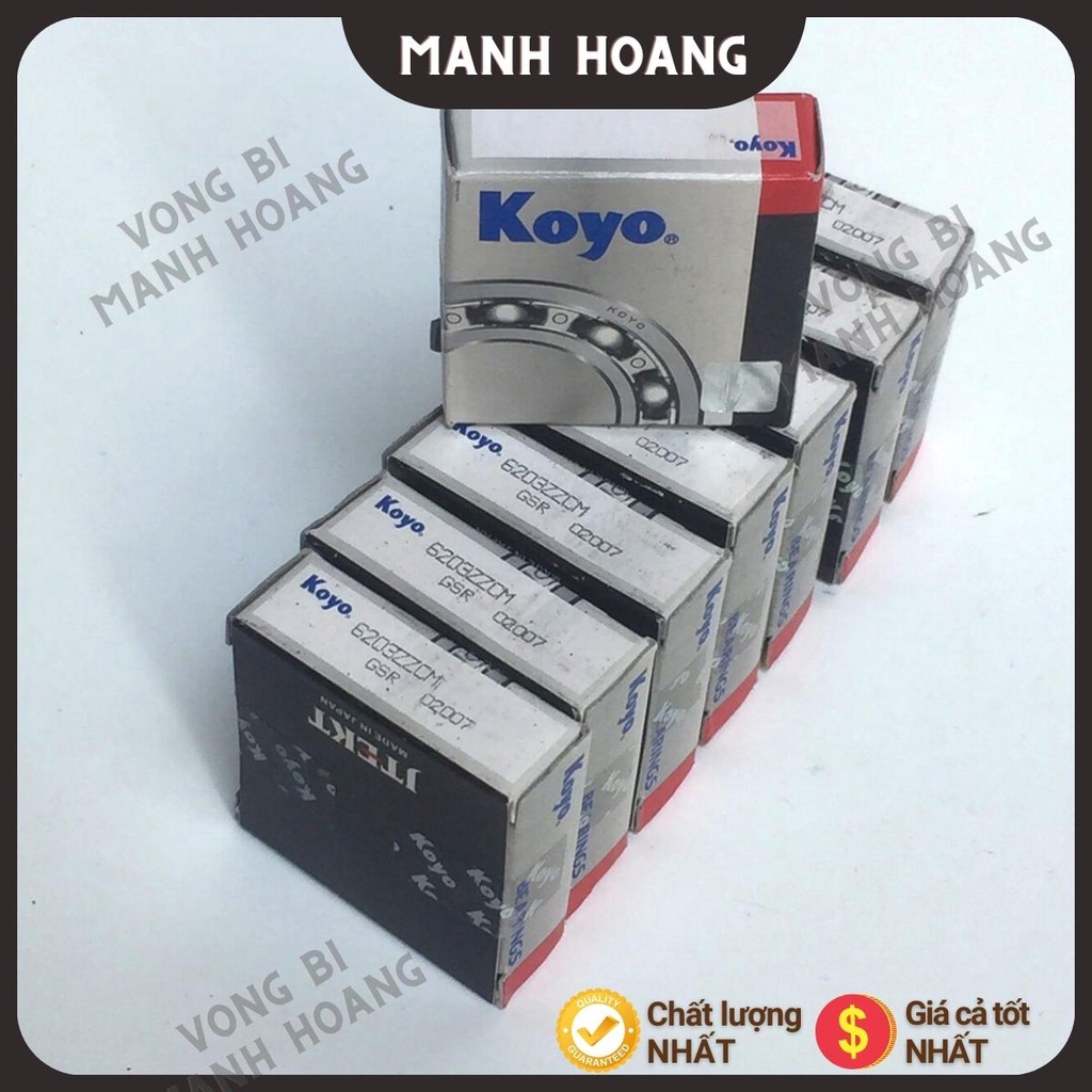 Vòng bi, bạc đạn 6203 ZZCM KOYO, tiêu chuẩn quốc tế, chất lượng cao, bền bỉ - Vòng bi Mạnh Hoàng