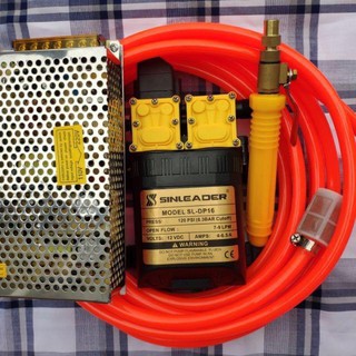 BỘ XỊT RỬA XE BƠM ĐÔI SINLEADER ( BƠM VÀ PHỤ KIỆN LÁP ĐẦY ĐỦ .) GIÁ RẼ