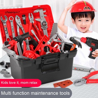 Bộ Đồ Chơi Dụng Cụ Sửa Chữa Bằng Nhựa Cho Bé Trai
