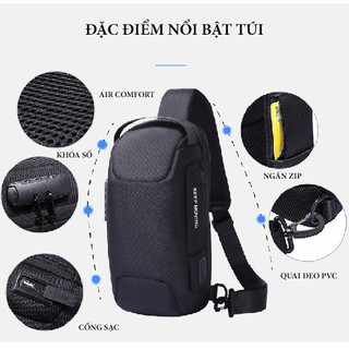 Balo đeo chéo công nghệ Bange