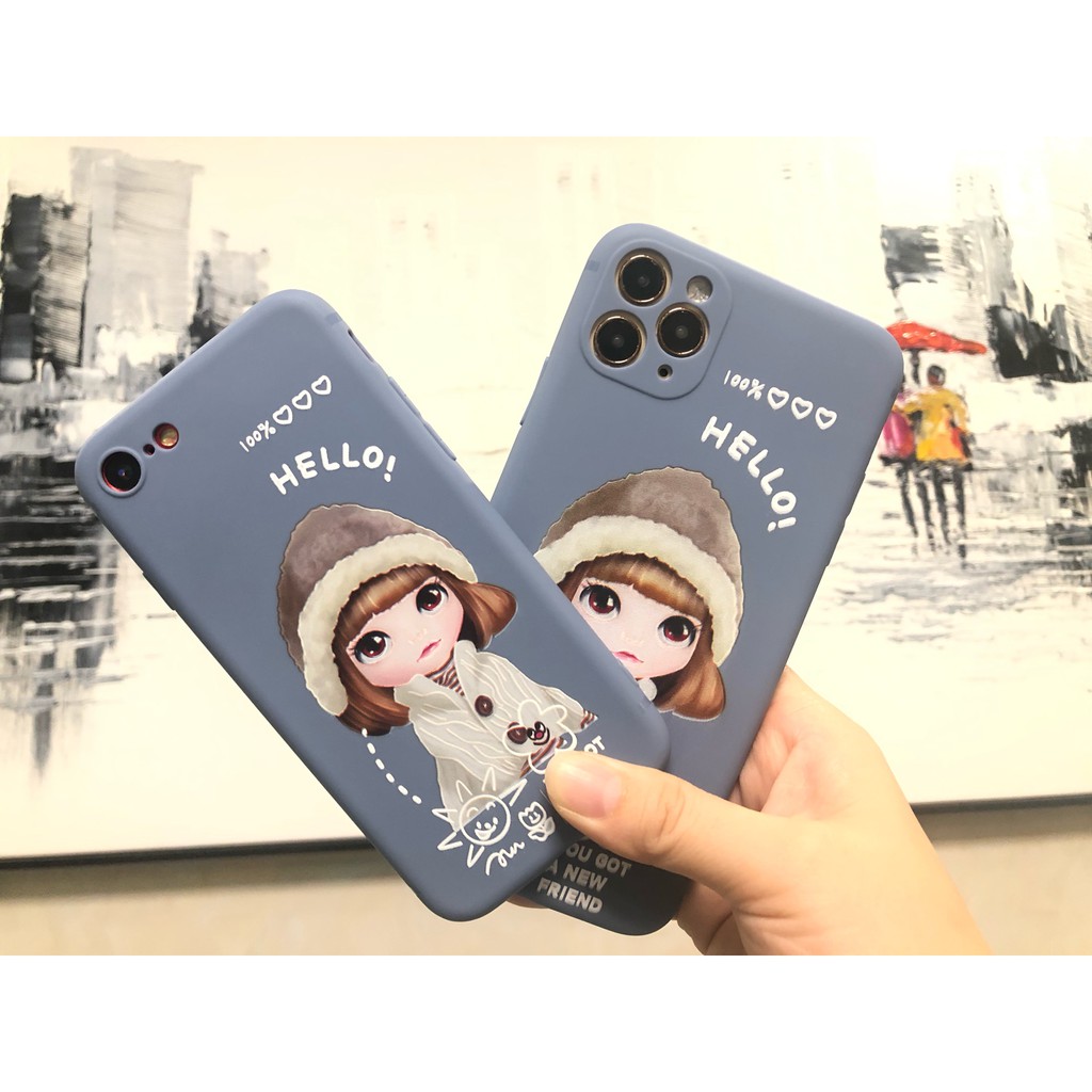 ỐP IPHONE CHỐNG BỤI/BẢO VỆ CAM/CHỐNG VÂN TAY NEW GIRLTPU full case 6/6s đến 11promax -  h case | BigBuy360 - bigbuy360.vn