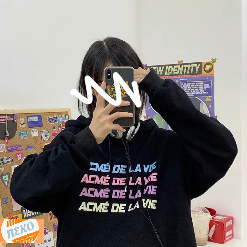 Áo khoác Hoodie Acmé nỉ form rộng Unisex AHD 05