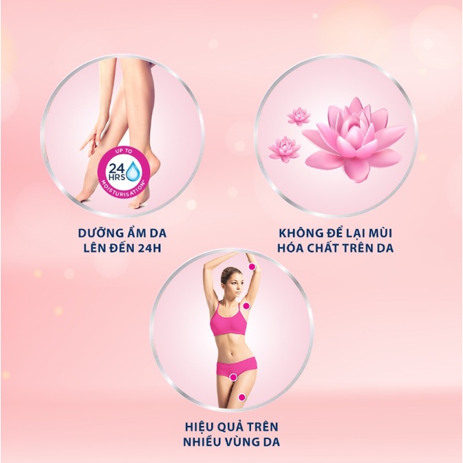 Kem tẩy lông Veet sạch lông chân tay, nách, vùng kín, da nhạy cảm dùng được - Shop Viloet