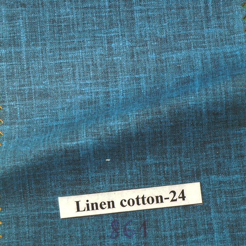 Vải Linen cotton Kim Vũ thoáng mát, thích hợp may đầm, áo sơ mi, đồ bộ