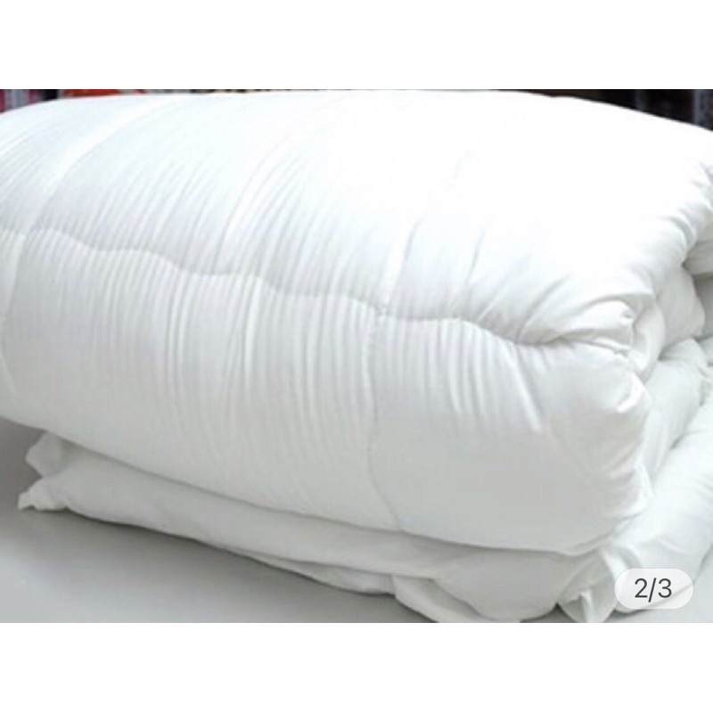 RUỘT CHĂN BÔNG SIÊU NHẸ, SIÊU ẤM MÀU TRẮNG TINH SIZE 2M X 2M2