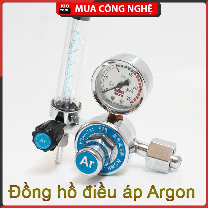 Đồng hồ khí Argon chuyên dùng cho máy hàn Tig