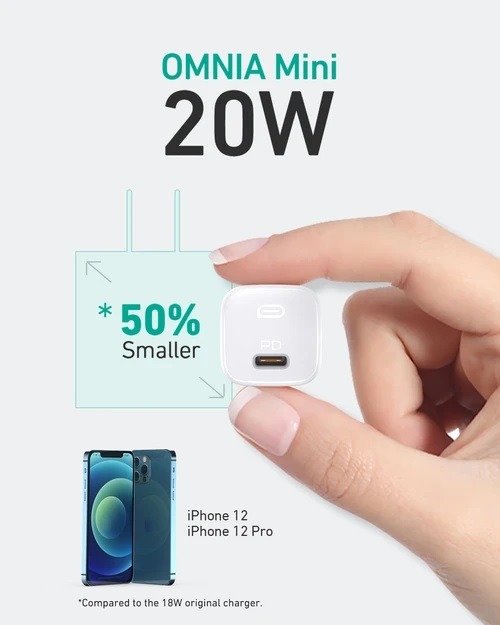 Bộ Sạc Siêu Nhỏ Aukey Ultra Minima 20w - Pa-b1