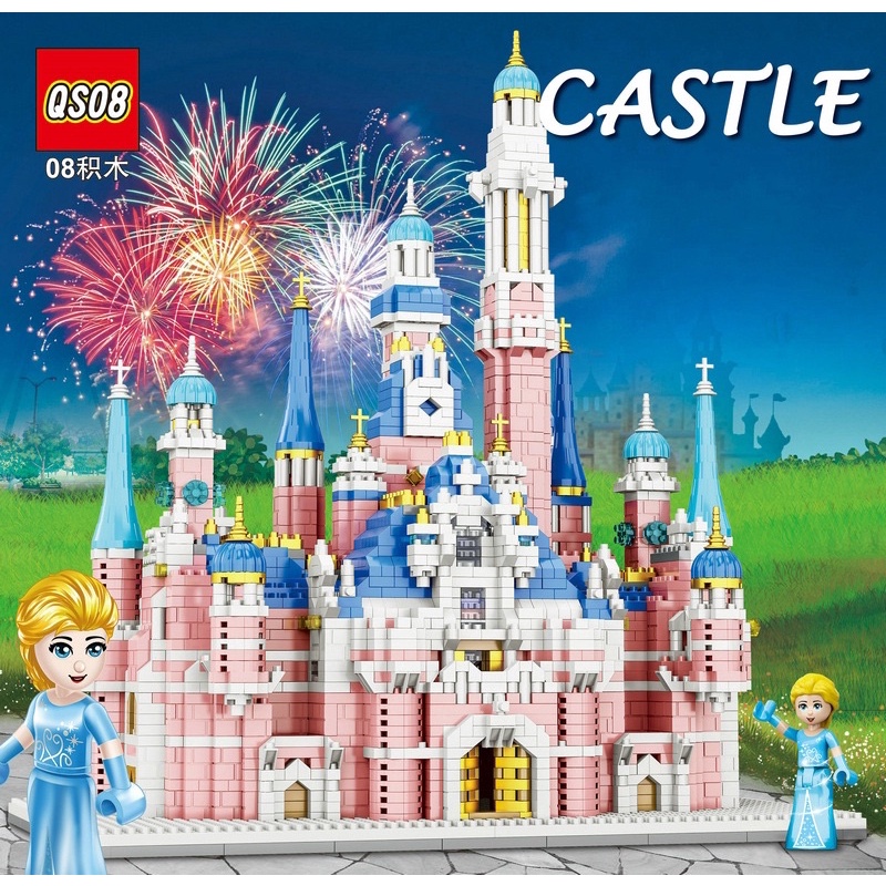 Lego con gái lắp ghép lâu đài 3341pcs cao cấp
