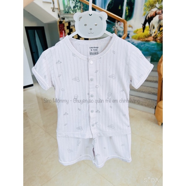bộ Uala Rogo cúc giữa chất modal cực mềm mát cho bé