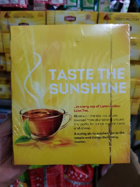 Lipton Trà Nhãn Vàng 100 gói x 2g | BigBuy360 - bigbuy360.vn