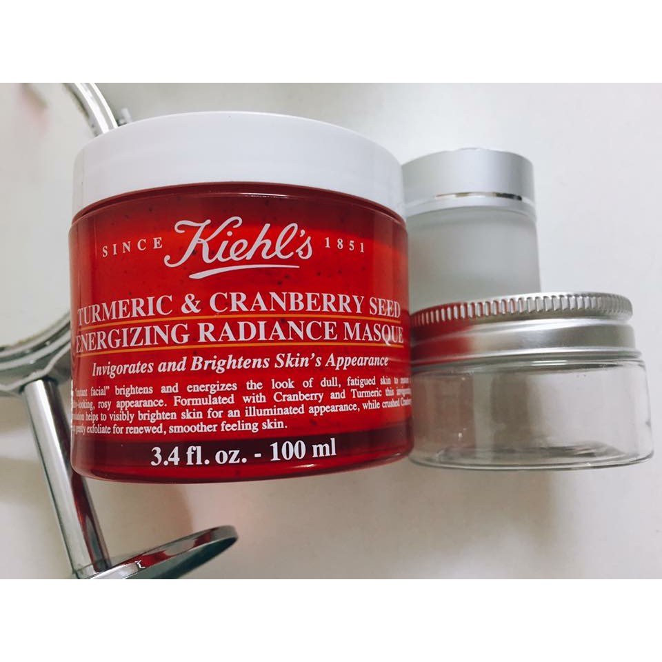 Mặt nạ nghệ Kiehl’s Turmeric & Cranberry Seed Energizing Radiance Mask