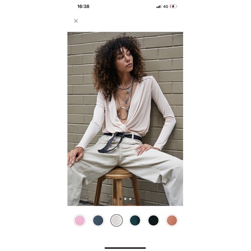 - Áo Free People Kế hợp Quần jean - Quần âu Dịu dàng mềm mại