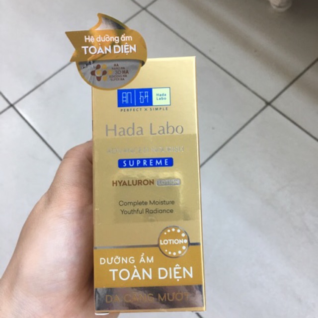 Dung dịch Hadalabo advanced nourrish supreme 100ml