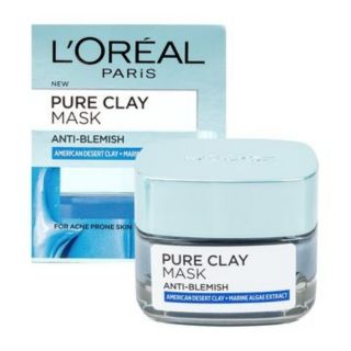Mặt Nạ Đất Sét Ngăn Ngừa Và Giảm Mụn L'Oreal Paris Pure Clay Mask Anti-Blemish 50g