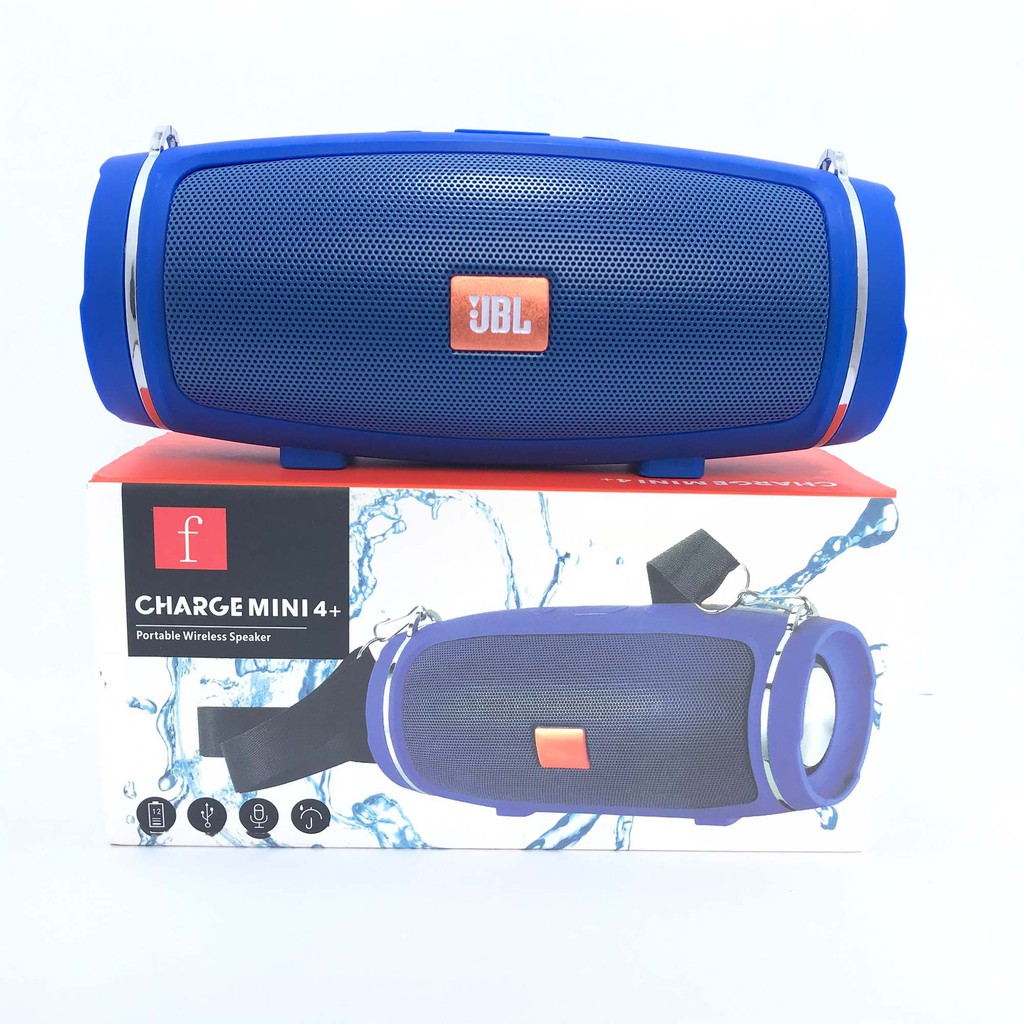 [FREE SHIP] loa Bluetooth JBL charge mini4+ [PIN TRÂU] bass tốt có dây đeo âm thanh chất lượng hỗ trợ cắm thẻ nhớ và USB