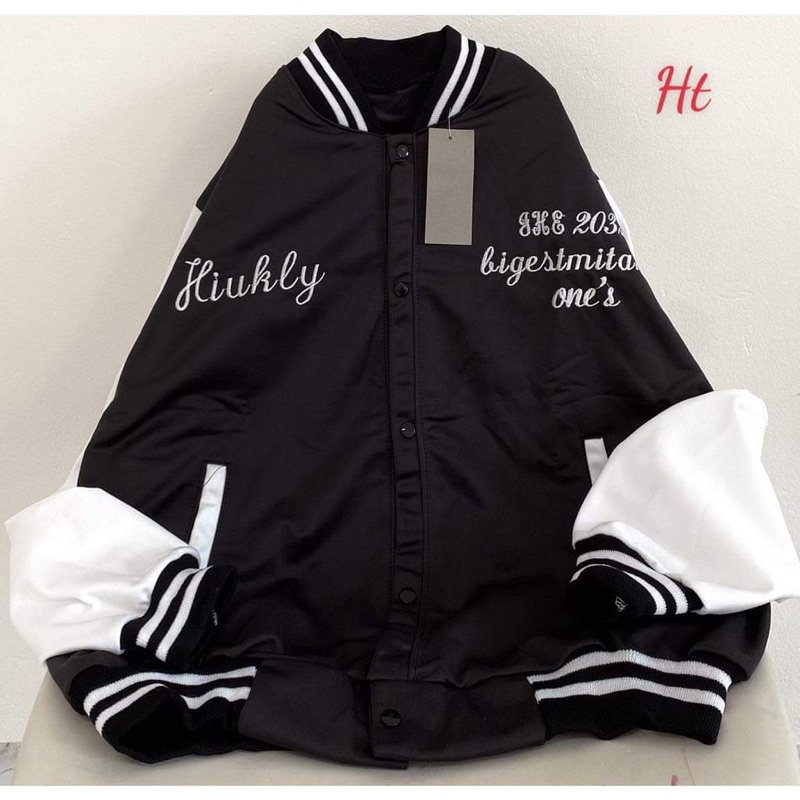 Áo khoác bomber phối hiukly HT12