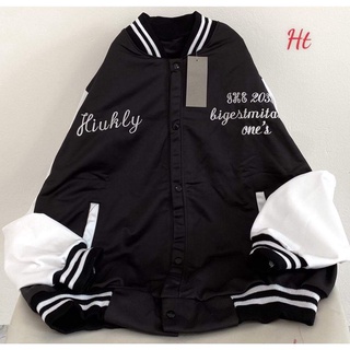Áo khoác bomber phối hiukly HT12