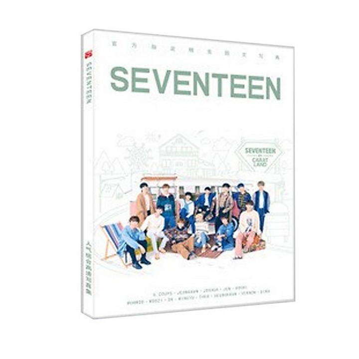 Photobook Seventeen album ảnh tặng kèm poster tập ảnh