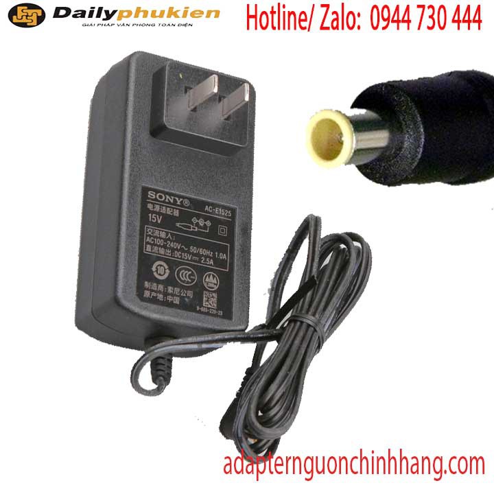 Sạc loa Sony 15v 2.5a