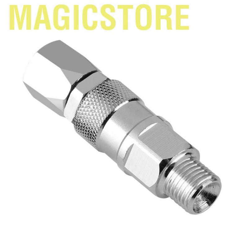 Magicstore 1/4-Inch Stainless Steel Airless High Pressure Spray Gun Hose Swivel Joint For Paint Sprayers