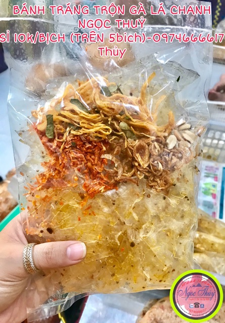 🐔 COMBO 5B BÁNH TRÁNG TRỘN GÀ LÁ CHANH NGỌC THUỶ