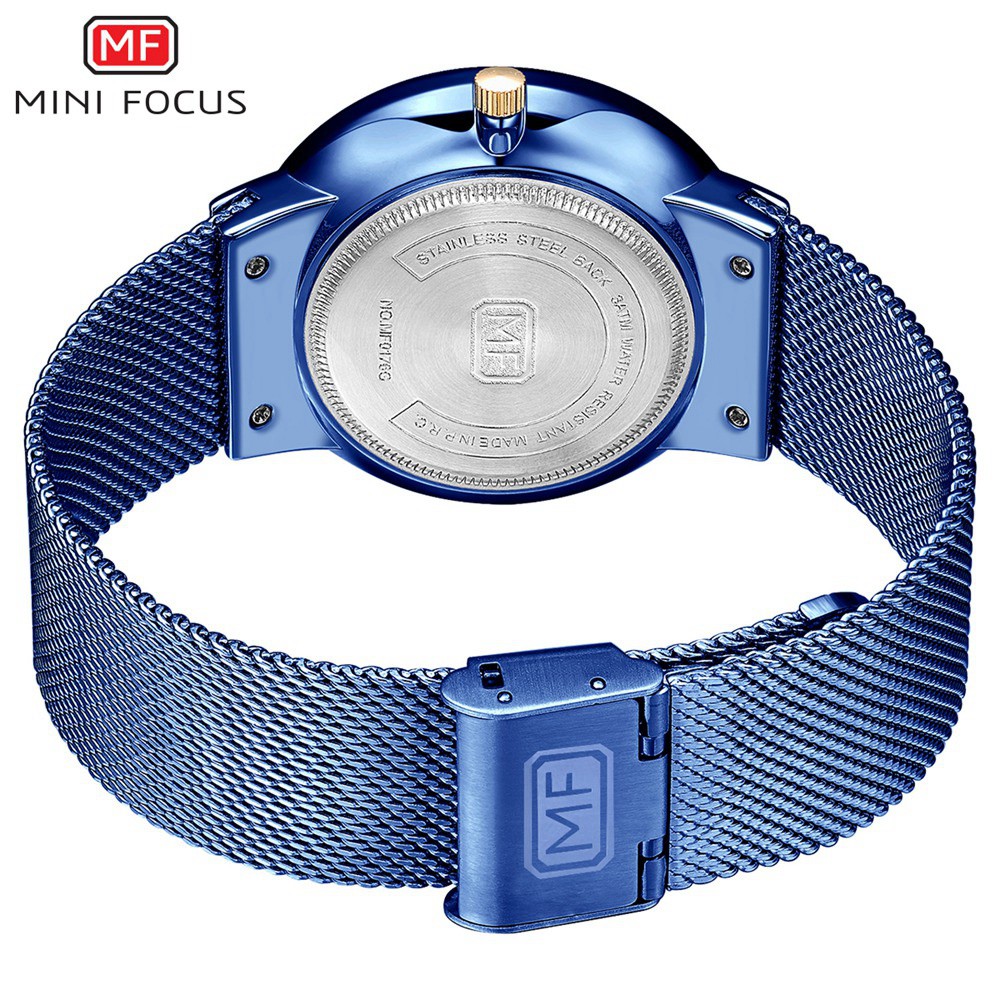 Đồng Hồ Analog Máy Quartz MINI FOCUS MF0176G Sang Trọng Cho Nam