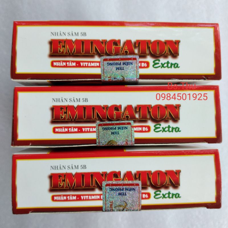 EMINGATON hộp 30 viên bổ sung acid amin hỗ trợ bồi bổ cơ thể, ăn ngon miệng, tăng đề kháng