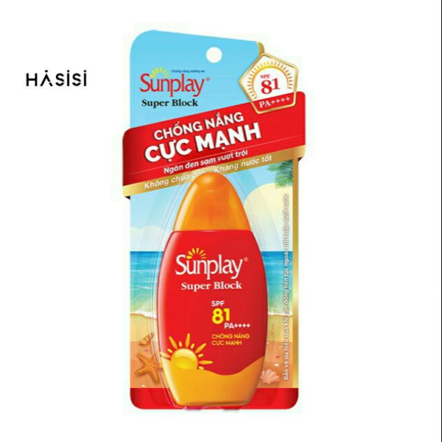 KEM CHỐNG NẮNG CỰC MẠNH SUNPLA SPF81