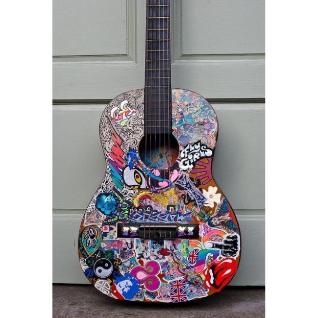 Bộ 100 Sticker Stitch ngộ nghĩnh cá tính chống nước dán trang trí vali mũ bảo hiểm xe máy | Rinart.vn