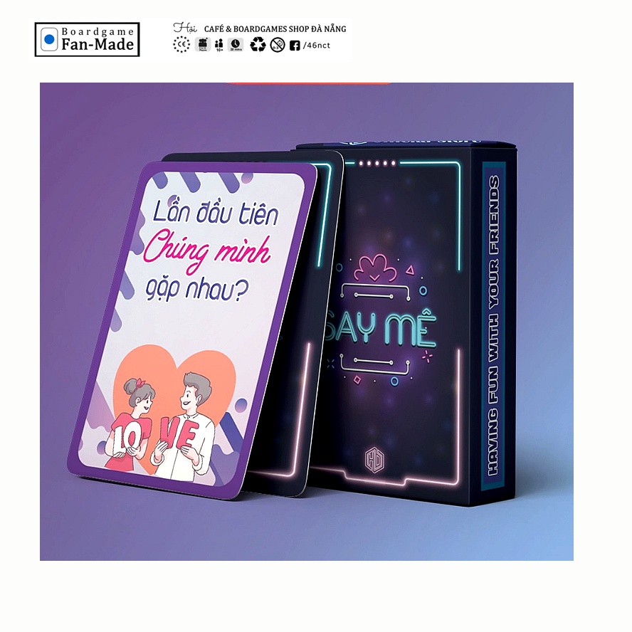 Bộ Bài "Say Mê"  Drinking Game Dành Cho Các Cặp Đôi