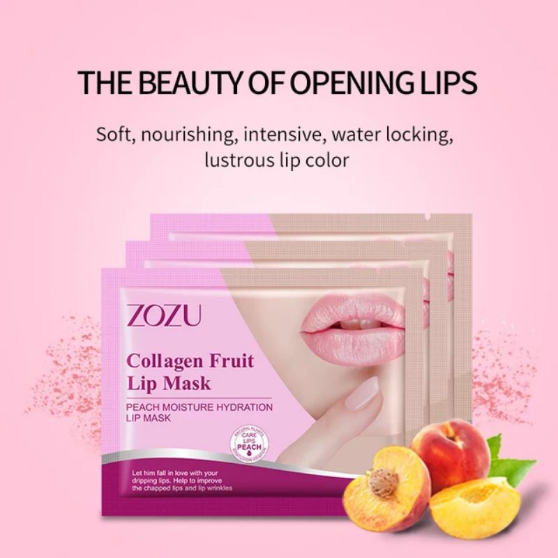 (hàng Mới Về) Mặt Nạ Môi Tinh Chất Collagen Trái Cây Zozu | BigBuy360 - bigbuy360.vn